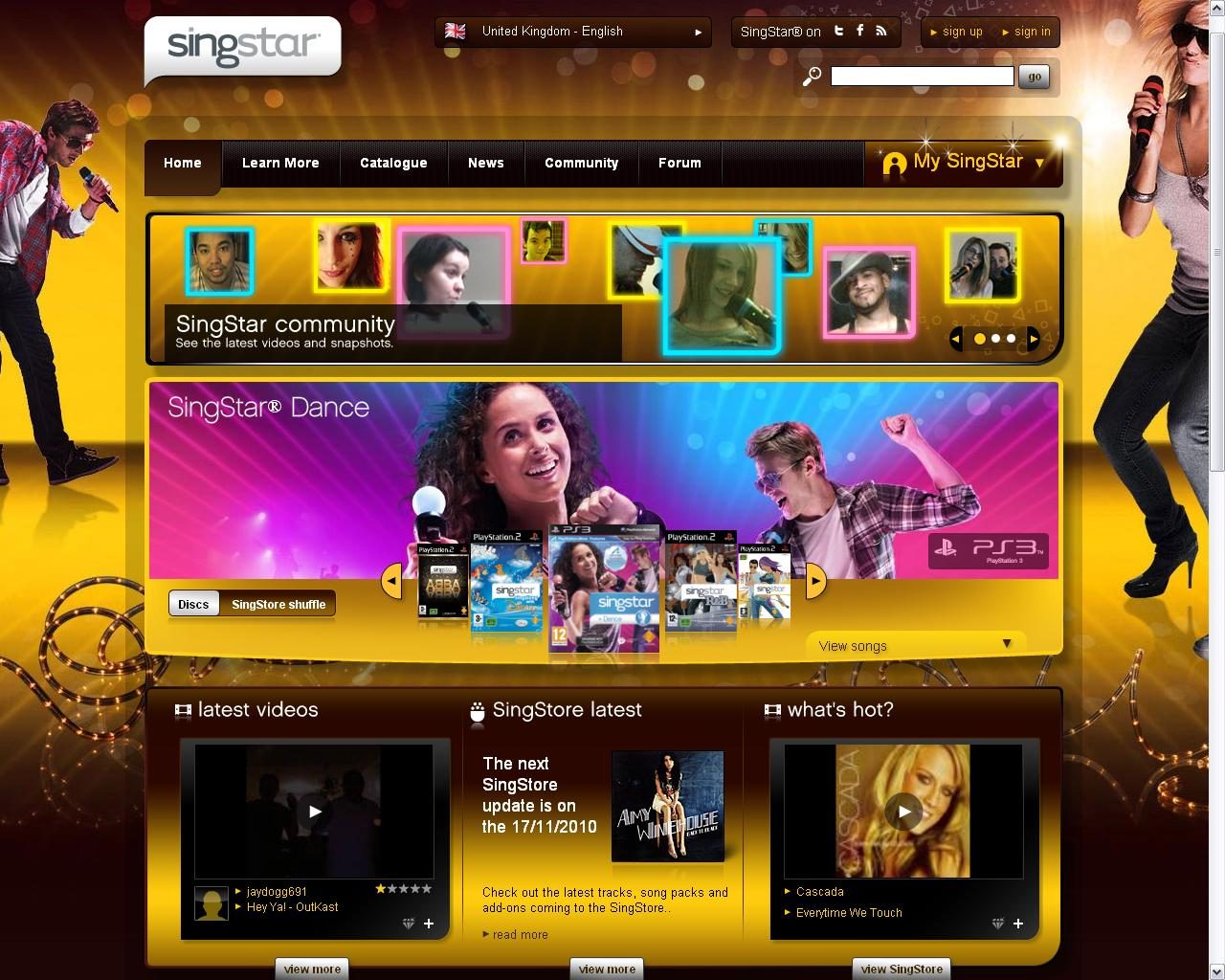 playstation 2 website