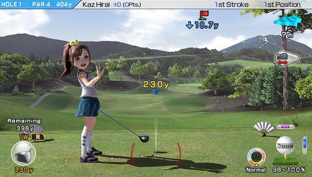 PS Vita Preview: Hot Shots Golf 