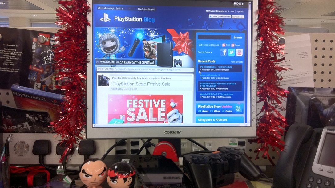 Merry Christmas From PlayStation.Blog