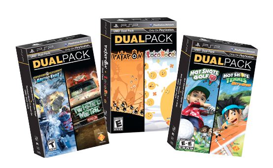 Twisted Metal, Patapon, and Hot Shots Headline New PSP Dual Packs