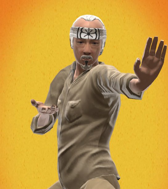 Introducing Your Reality Fighters Sensei: Mr. Miyagi