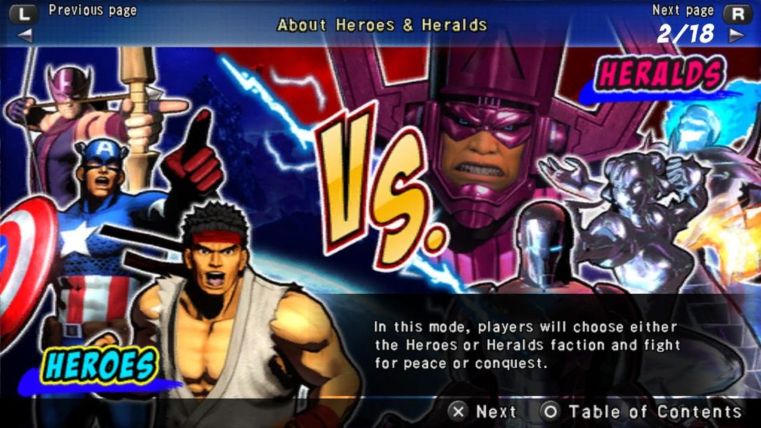 Ultimate Marvel Vs Capcom 3 PS Vita Gameplay