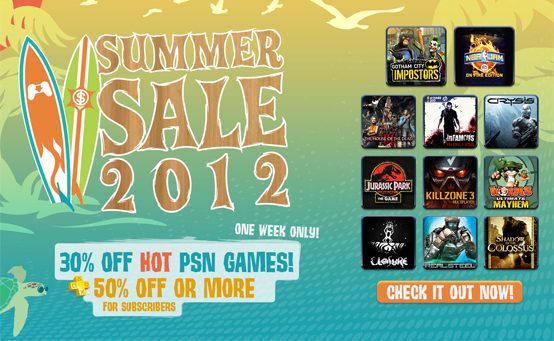 playstation summer sales