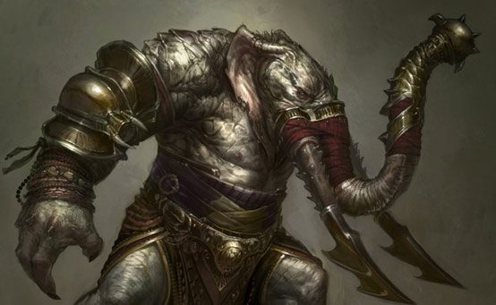 The Monsters of God of War: Ascension – The Elephantaur