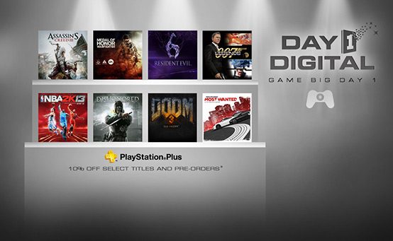PS3 Games Digitally On Release Day 