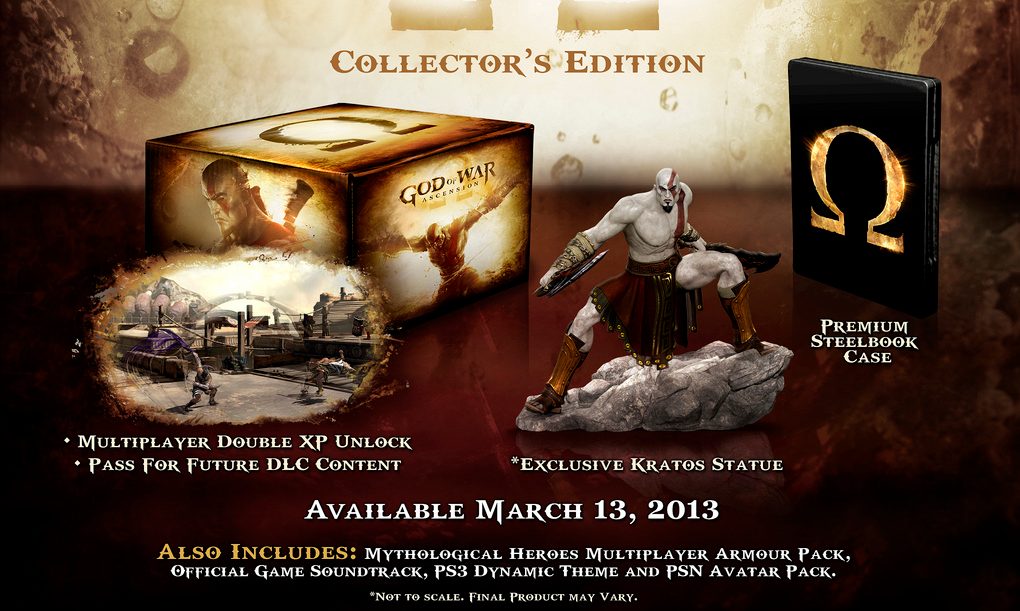 God of War: Ascension – Collector’s & Special Editions unveiled