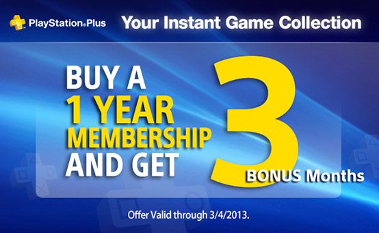 playstation 1 year membership deal