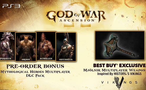 Buy God of War: Ascension at Best Buy, Get Mjölnir DLC