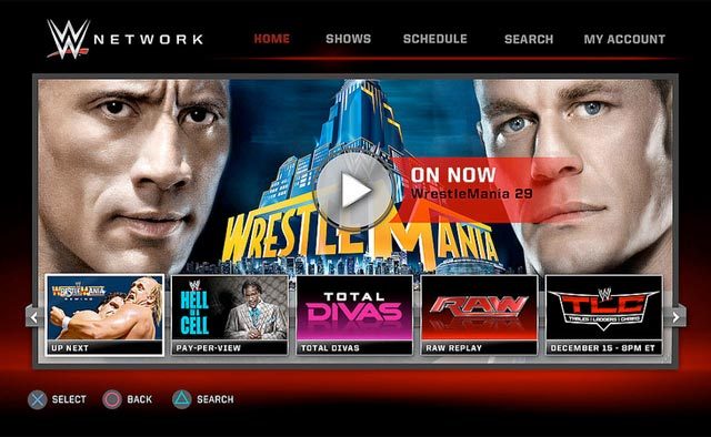 WWE Network App Hits PS4, PS3 Today