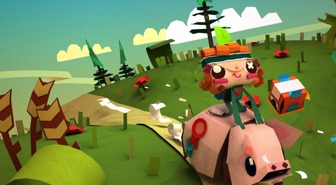 Tearaway gets its very first papery DLC Pack!