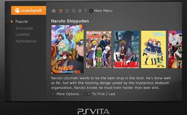 New Ps Vita Apps Hulu Plus Redbox Instant Crunchyroll More Playstation Blog