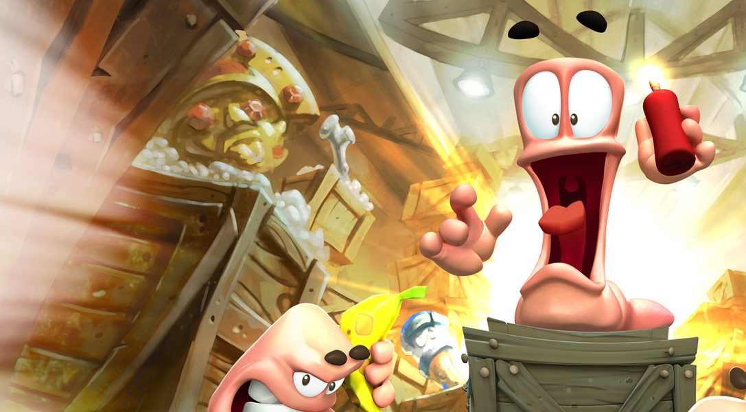 Worms battlegrounds как играть вдвоем ps4