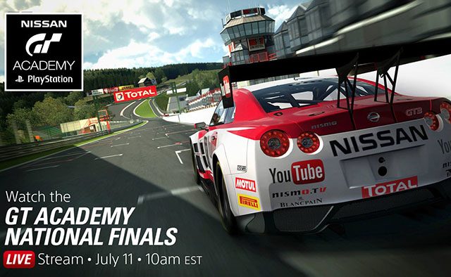 Watch the GT Academy Nationals Live Today