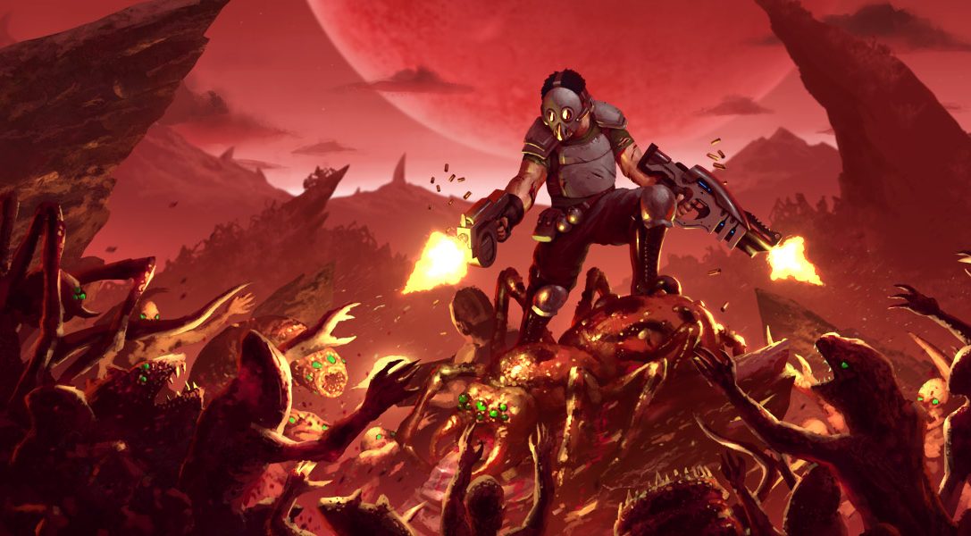 Intense top-down shooter Crimsonland hits PS4 this month