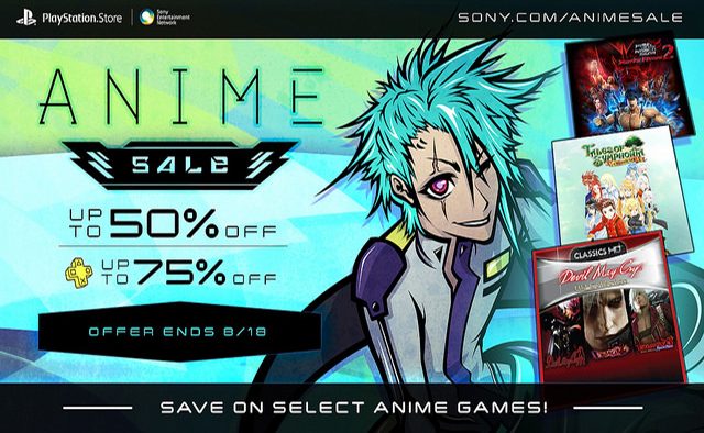 Anime Sale Starts Tomorrow: Discounted Games, Movies, Shows