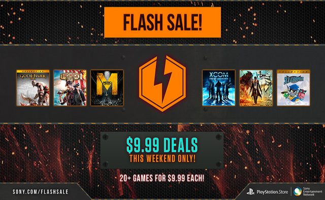 Flash Sale: More than 20 Games, $10 each