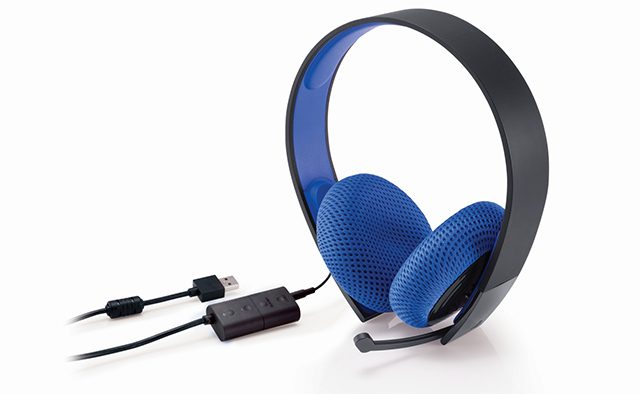 playstation headset blue