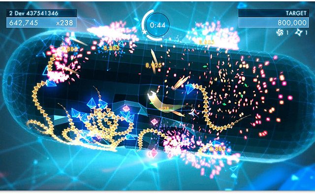 geometry wars 3 dimensions evolved ps4 review