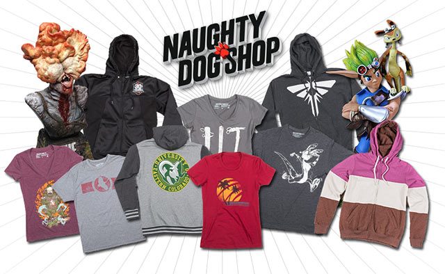 The Naughty Dog Shop is Now Open