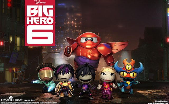 LittleBigPlanet 3 Sackboy meets the Big Hero 6