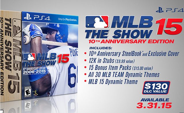 MLB 15 The Show 10th Anniversary Edition Revealed