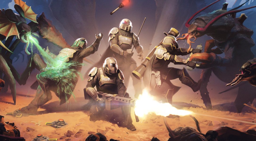 War declared! Helldivers do battle on PS4, PS3 and PS Vita next month