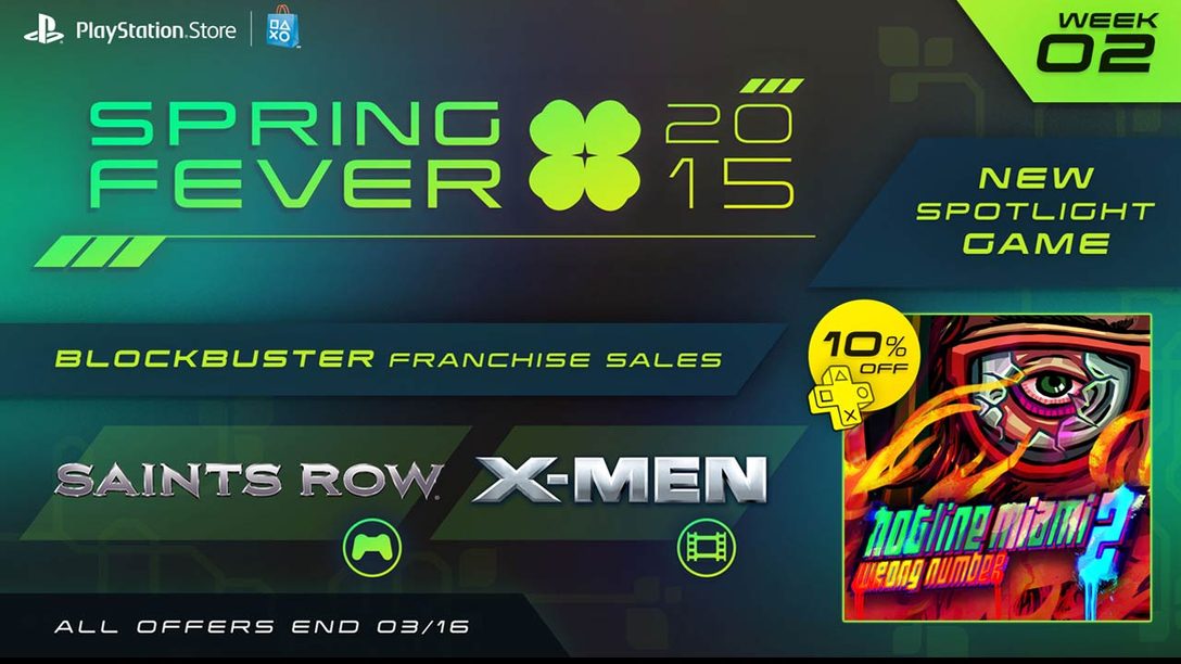 Spring Fever Week 2 Hotline Miami 2 Launches More Game Movie Sales Playstation Blog