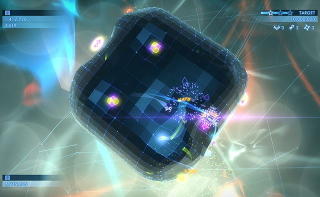 geometry wars 3 dimensions evolved cheats