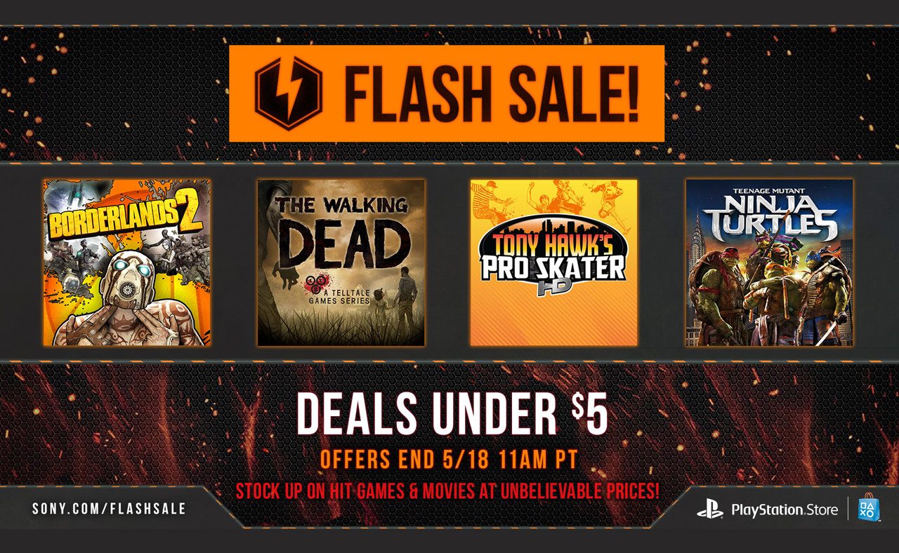 playstation flash sale