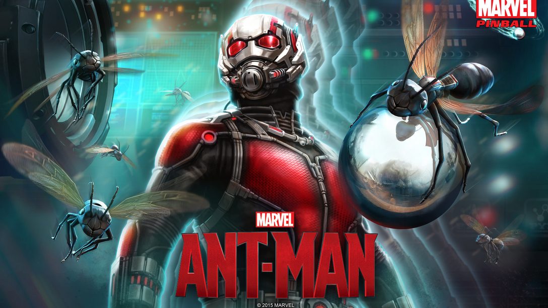 Ant-Man Pinball Comes to PS4, PS3, PS Vita July 15th