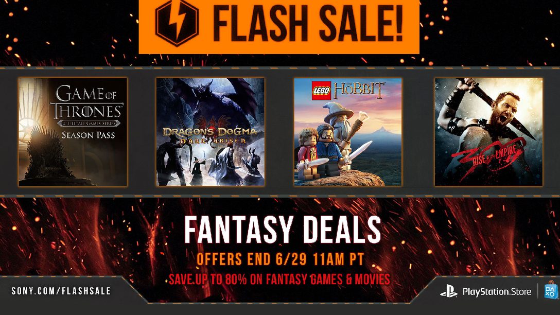 Flash Sale Starts Now: Fantasy Deals