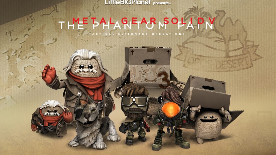 LittleBigPlanet 3: Metal Gear Solid V DLC Out Today