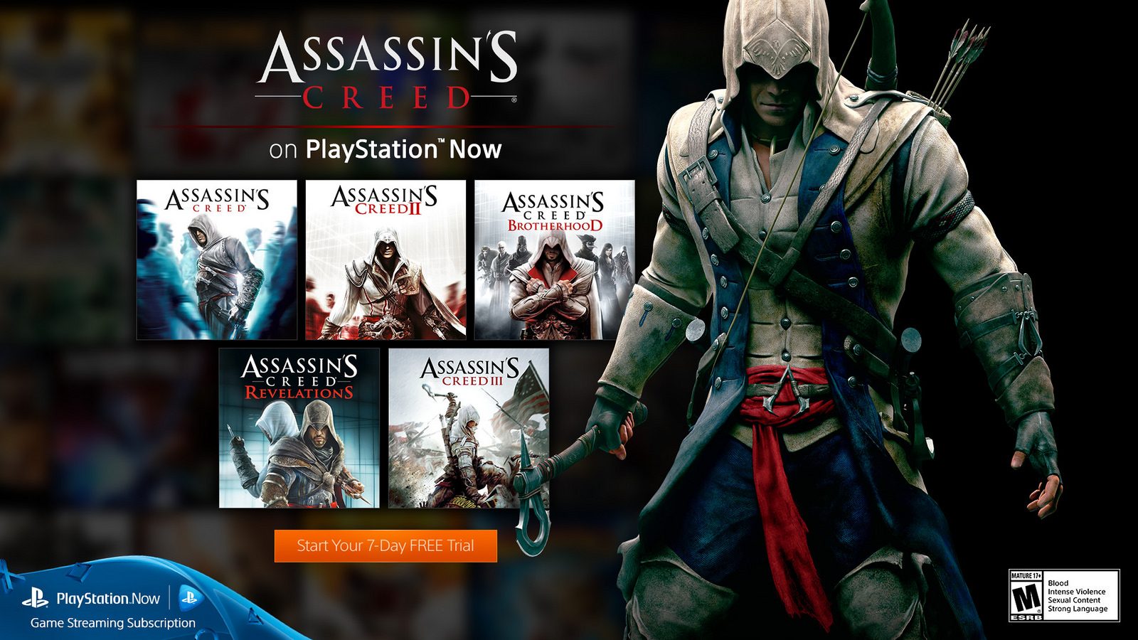 ps now assassin's creed