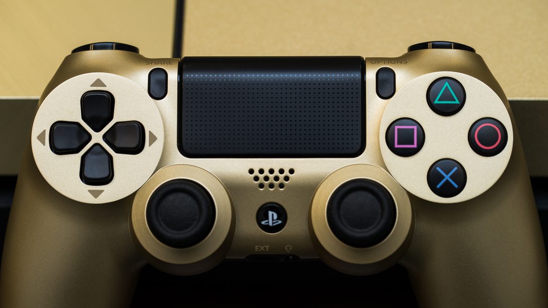 Enter to Win a Limited Edition Gold PS4 Bundle Starting Today