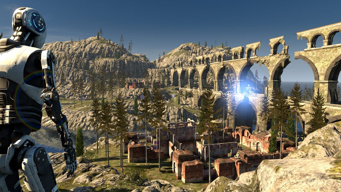 The Talos Principle on PS4: Designing AI to Test a Game About AI