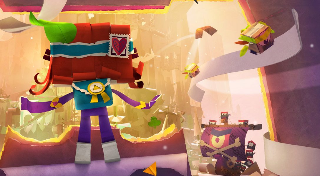 How atoi was brought to life in the new Tearaway Unfolded TV advert ...