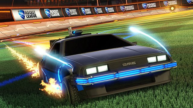 Rocket League Goes Back To The Future Playstation Blog