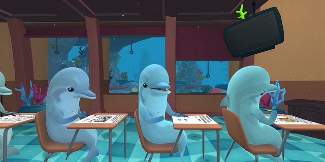 Classroom Aquatic Brings Cheating and Dolphins to PlayStation VR