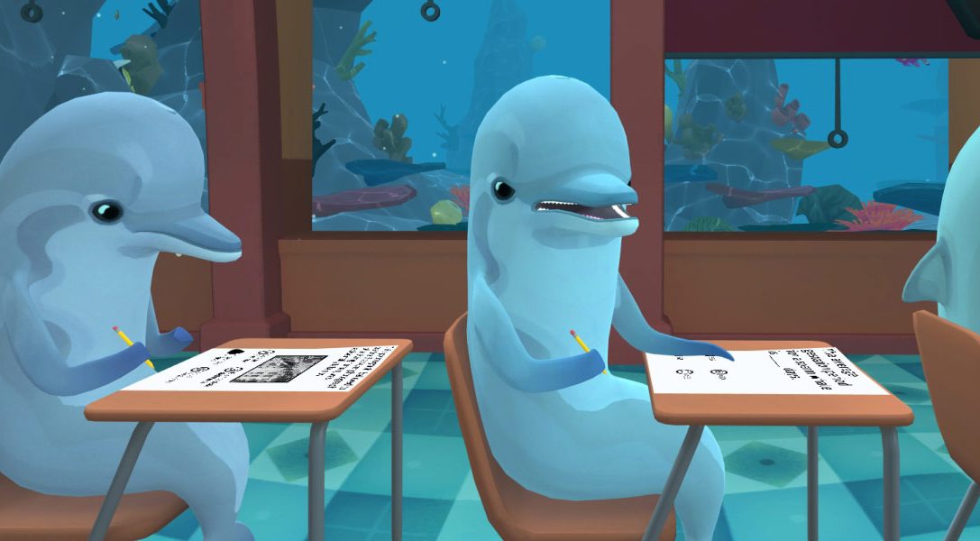 Classroom Aquatic brings cheating and dolphins to PlayStation VR