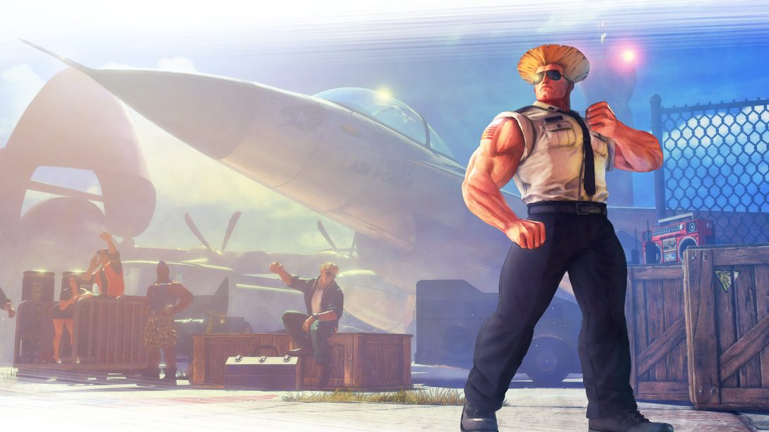 Guile Joins Street Fighter V Roster This Month, April Update Details