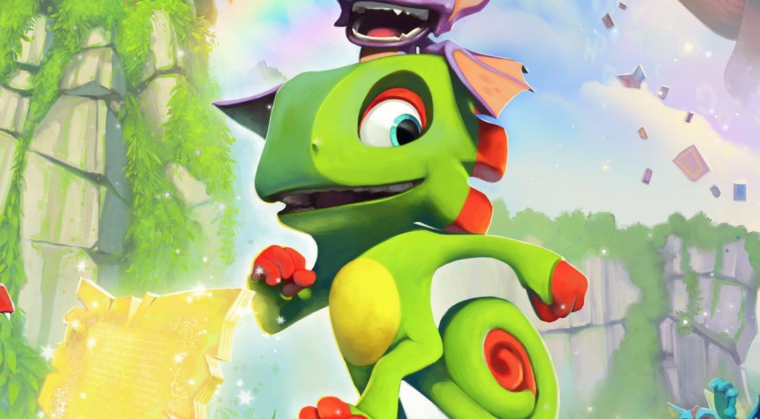 Watch the debut trailer for upcoming open-world platformer Yooka-Laylee