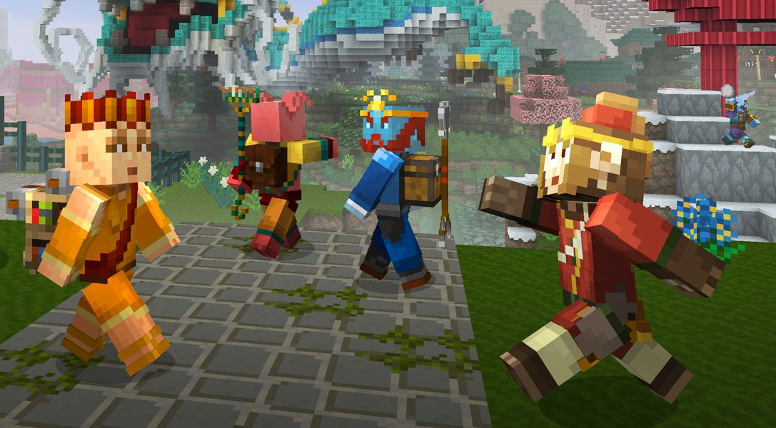 Explore An Ancient World In The Minecraft Chinese Mythology Mash Up Pack Playstation Blog
