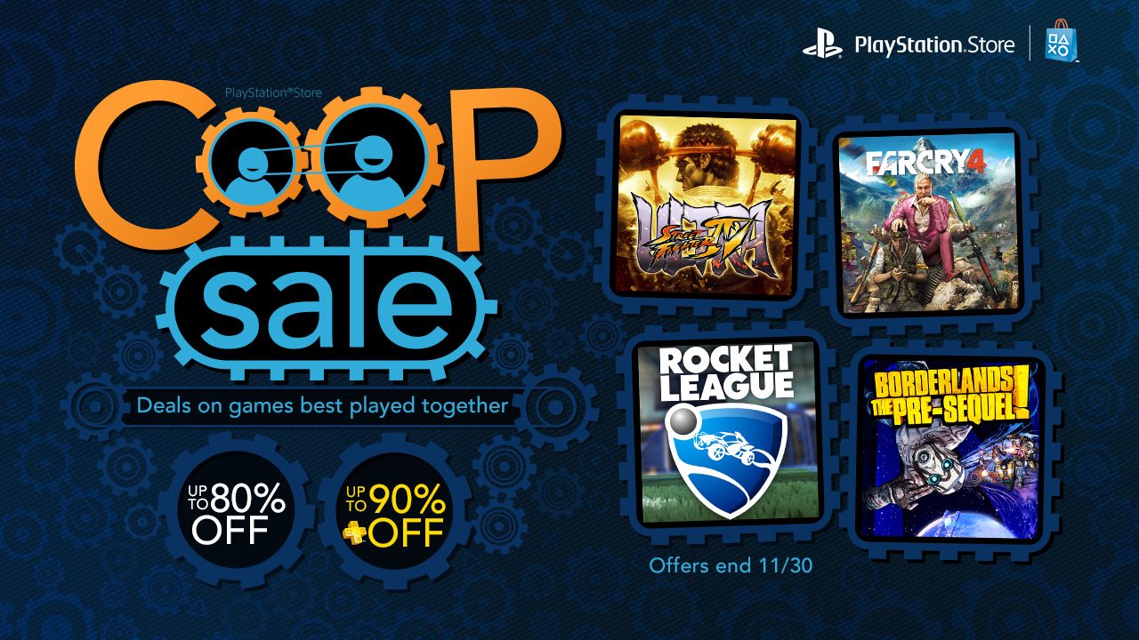 Co Op Sale Up To 80 Off Borderlands Rocket League And More Playstation Blog