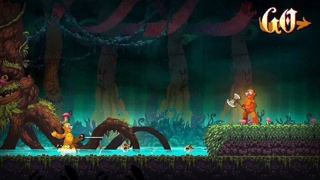 Goofy and Gross Battles Abound in Nidhogg 2, Out Next Year on PS4