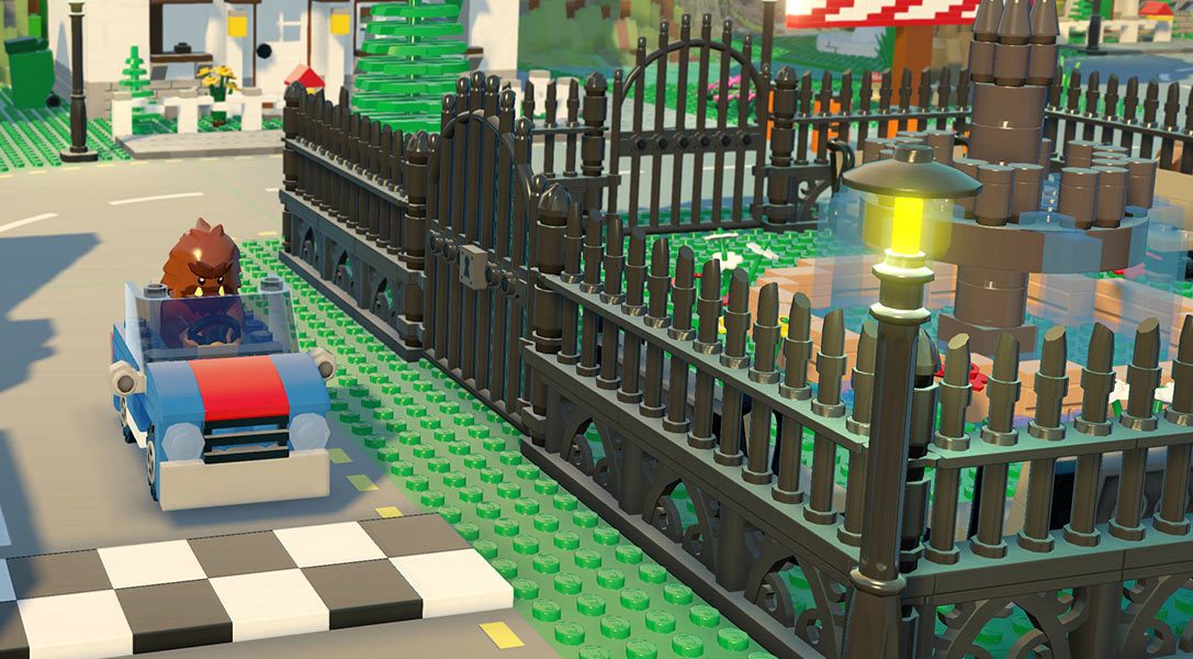 Build solo or with friends in Lego Worlds, landing on PS4 in February 2017