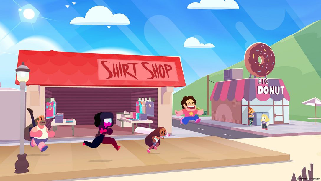 Steven Universe Save the Light Warping to PS4 This Year