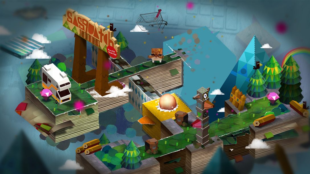 Tearaway: Eight Unseen Concepts for Media Molecule’s Papercraft Adventure