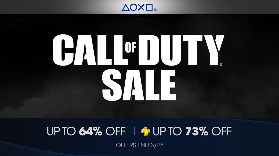 Call of Duty Franchise Sale On Now Through March 28th