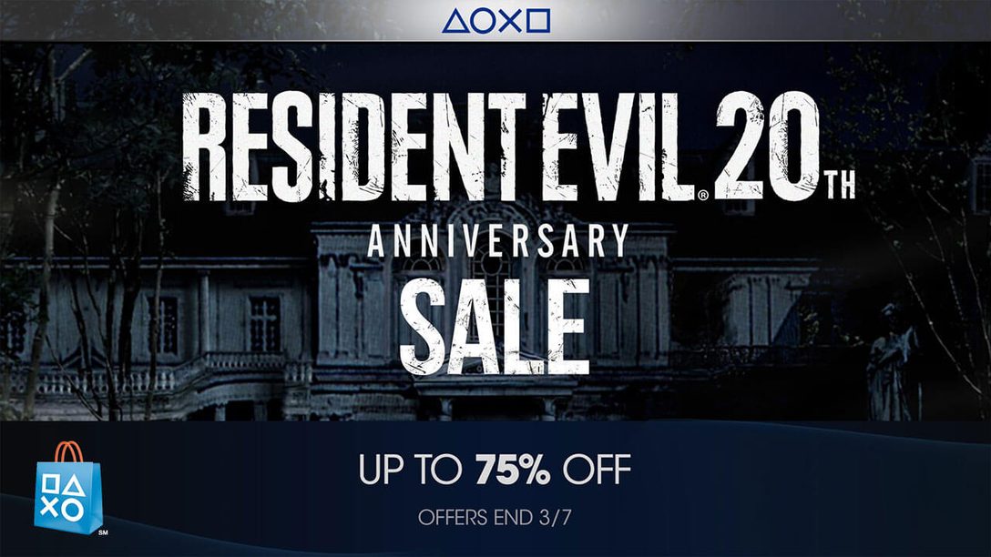 PS Store Kicks Off Game and Movie Franchise Sales with Resident Evil