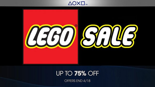 PlayStation Store Builds a Franchise Sale out of LEGO